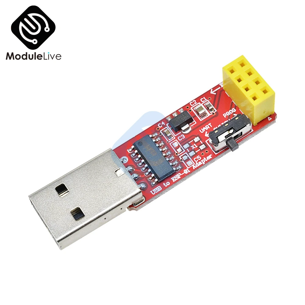 2 шт USB к ESP8266 ESP-01 Wi-Fi адаптер модуль w/CH340G USB к ttl драйвер последовательный беспроводной адаптер LDO для Arduino 3,3 V