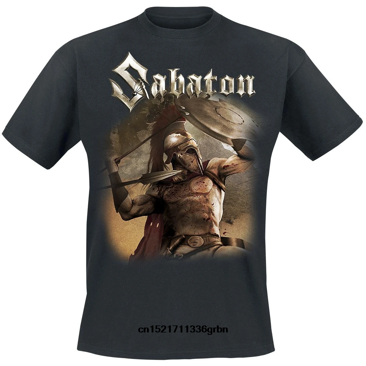 

Men t shirt Fashion O Neck Top Tshirt Sparta Sabaton Streetwear Hip Hop For Man t-shirt women