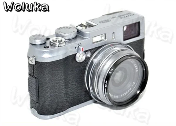 Бленда объектива фотокамеры X100T X100F S X70 + адаптер спидометра для F CD50 T06A|Бленды| |
