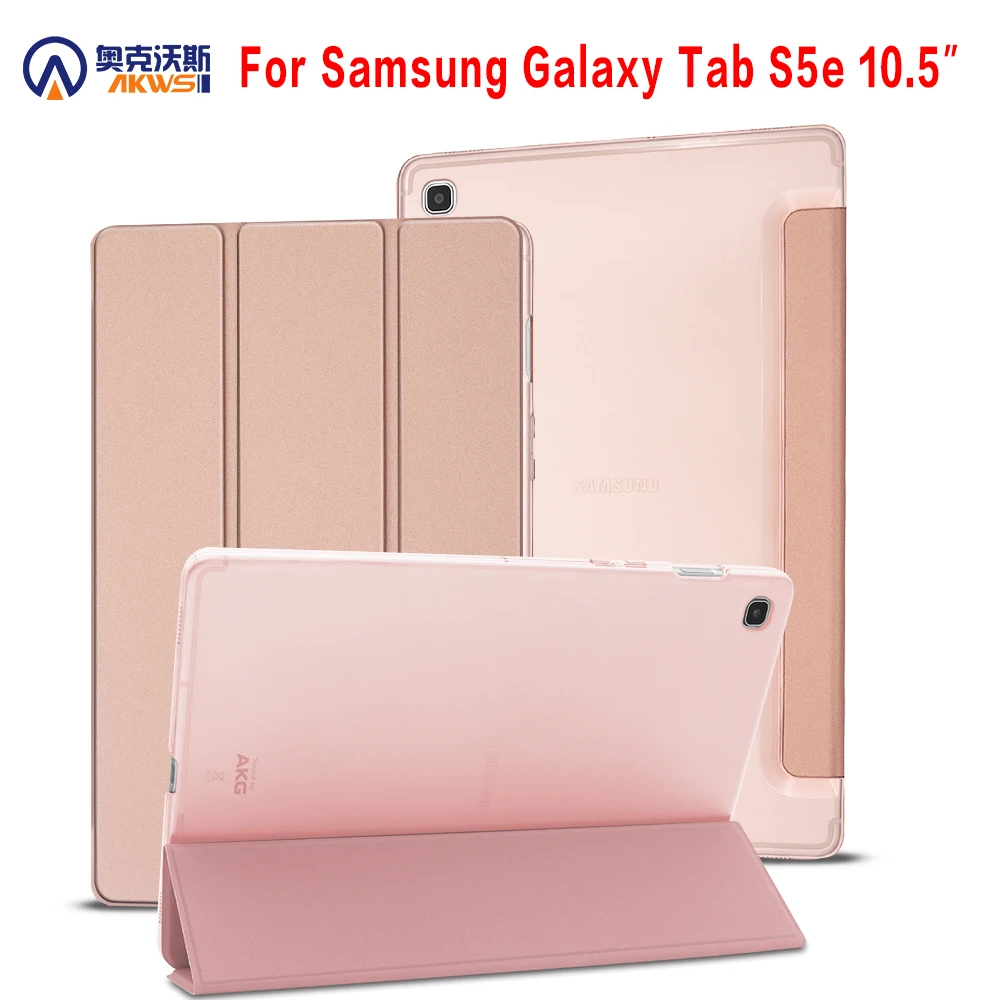 

Fashion Case for Samsung Galaxy Tab S5E Filp PU Leather Cover for 2019 Released SM-T720 SM-T725 High Quality Case+film+stylus