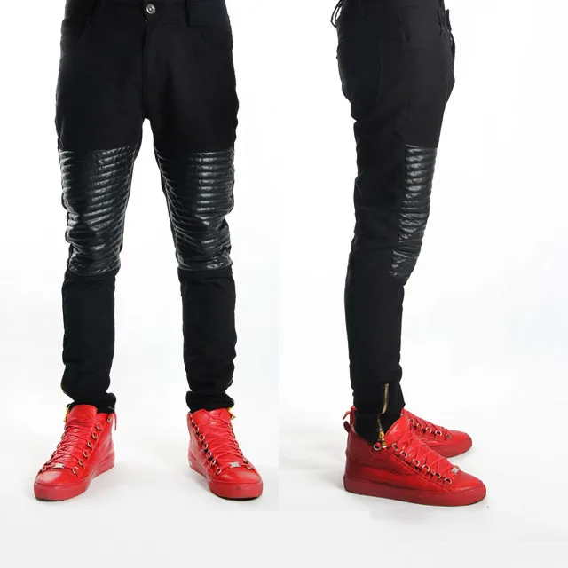 mens jeans with zippers on the legs