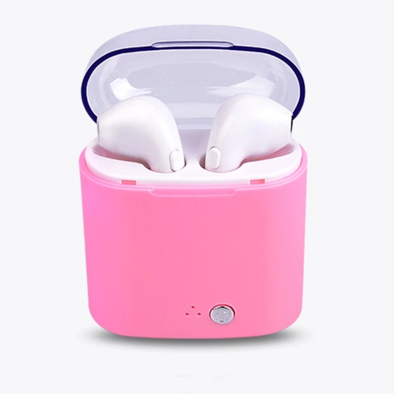 

CocoKi I7S Plus TWS In-ear HIFI Wireless Bluetooth Earphones Earbuds Colorful Transparent Stereo Earpieces With Charging Box