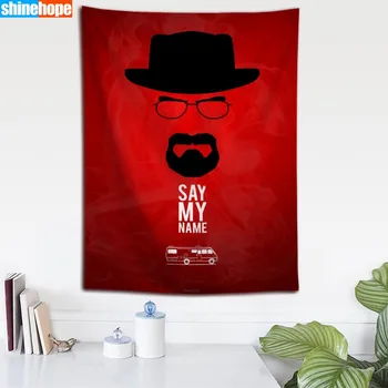 

Custom Breaking Bad Wall Cloth Hanging Tapestry Wedding Party Gift Bedspread Beach Towel Yoga Picnic Mat 140X200cm
