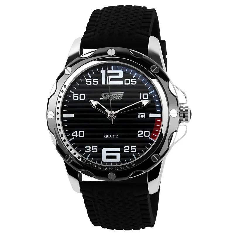 Comprar Famosa marca SKMEI Sport Jelly Quartz hombre reloj Casual Fecha de trabajo para marca de lujo reloj de pulsera de vestir para hombre 30M impermeable