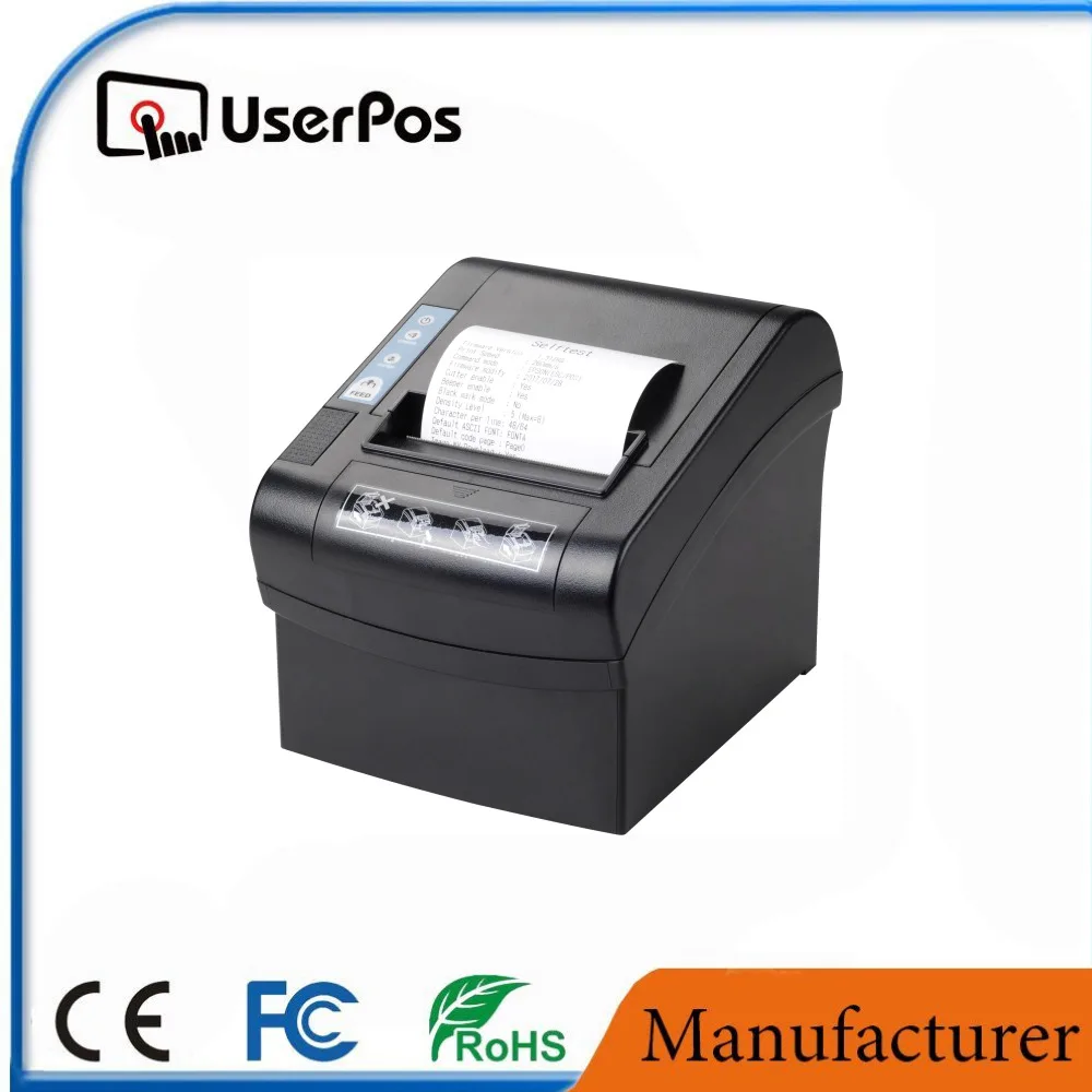 

pos receipt printer 80mm thermal printer support multi-language