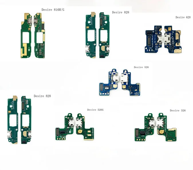 

New For HTC Desire 326 526 526G 628 728 816h/g 828 Charger Charging port Dock USB Connector Data Flex Cable with Microphone