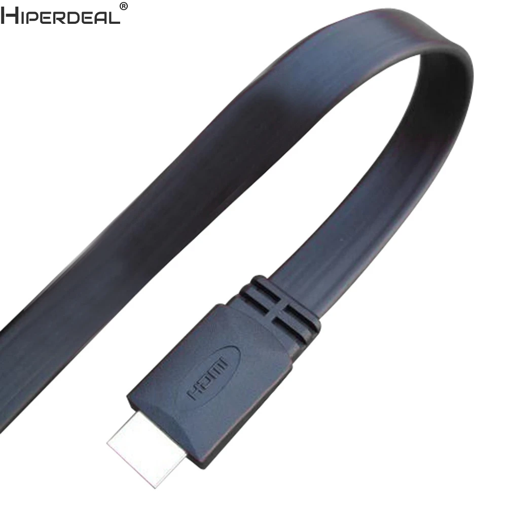 HIPERDEAL высокоскоростной 0 3 m 1.4a HDMI к плоский кабель 1 4 V 1080P HD Ethernet 3D для HDTV Oct30 HW|hdmi flat