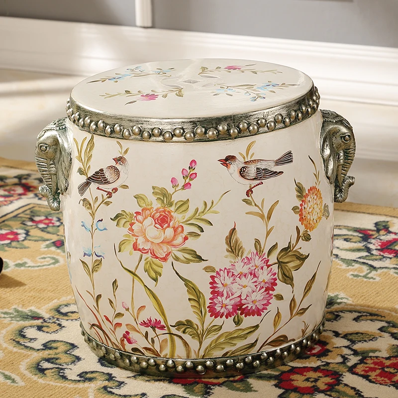 ^Cheap decoration decoration Home Furnishing like stool table stool drum stool ceramic crafts decoration interior decoration