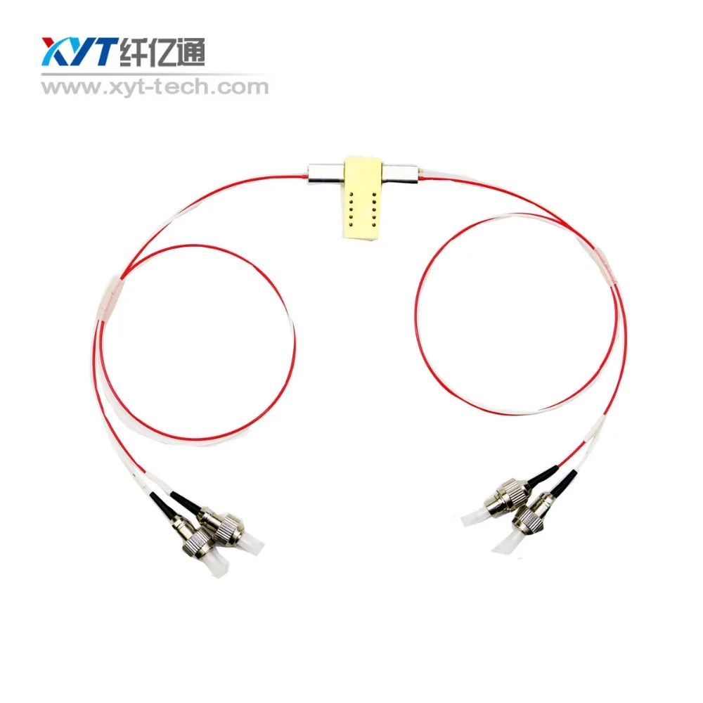 

2x2B fiber optical switch 5V 1260-1650nm Latching 0.9mm 1m with sc/pc connector mechanical switch