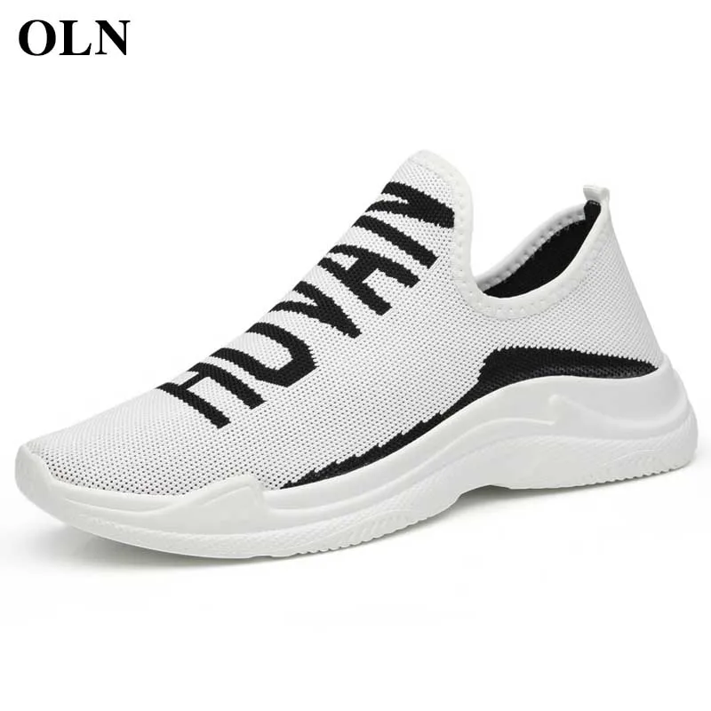 

OLN Men Brand Outdoor Athletic Men Running Shoes Super Light Men Sneakers Comfortably breathable Outdoor Jogging sport shoes