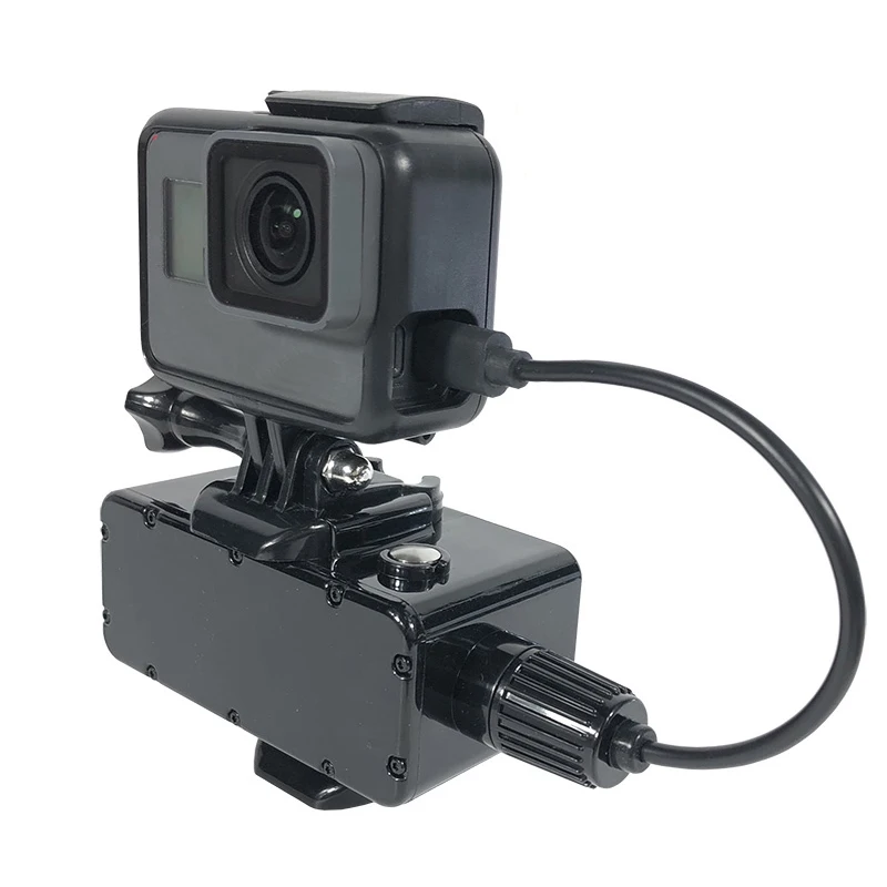 Tag et bad hul marv External Battery Sjcam Sports Camera | Waterproof External Battery Gopro -  5200mah - Aliexpress