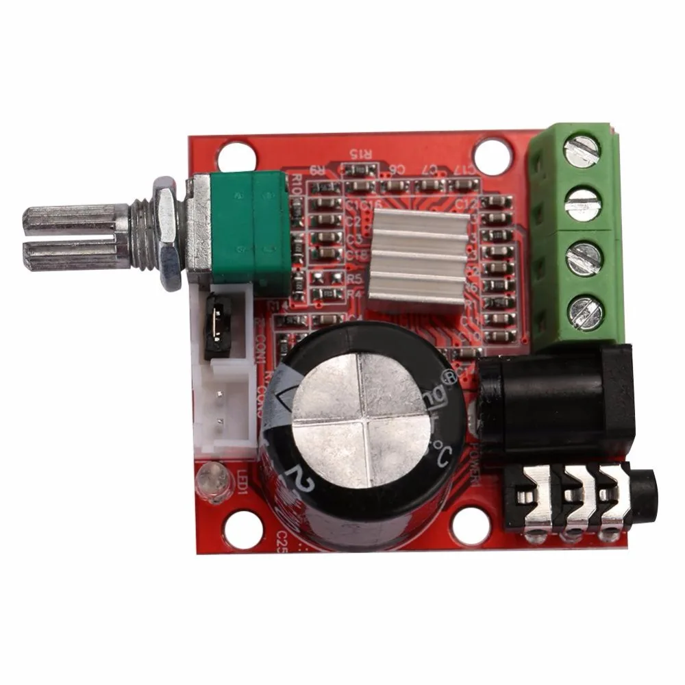 Cewaal For PAM8610 Mini Stereo Audio Sound Power Amplifier Module Board