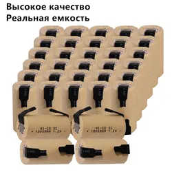 34 шт аккумулятор SC 1,2 V батареи для электроинструментов 1800 mah nicd 4,25 cm * 2,2 cm