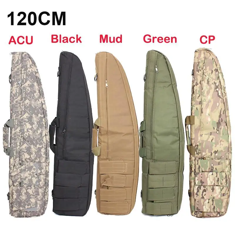 

TRUE ADVENTURE 120cm Hunting Rifle Bag Tactical Carrying Bags Military Case Shoulder Pouch Airsoft Shooting Painting Games
