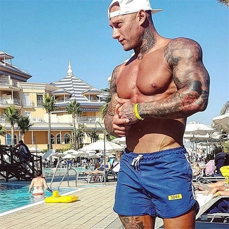 Fashion Mens Sport Beach Shorts-5