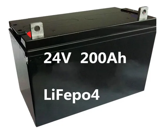 

Customized LiFePO4 24V 200Ah Storage Battery Pack for Solar Power Station UPS energy storage system backup power supply forklift