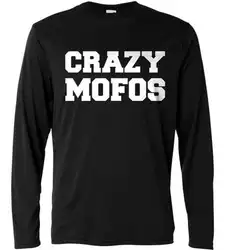 Футболка MAGLIA MAGLIETTA MANICHE LUNGHE UOMO CRAZY MOFOS ONE DIRECTION lm68