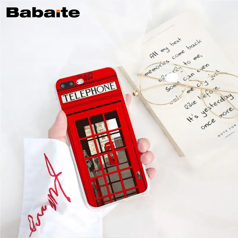 Flag United Kingdom London Big Ben Telephone Box