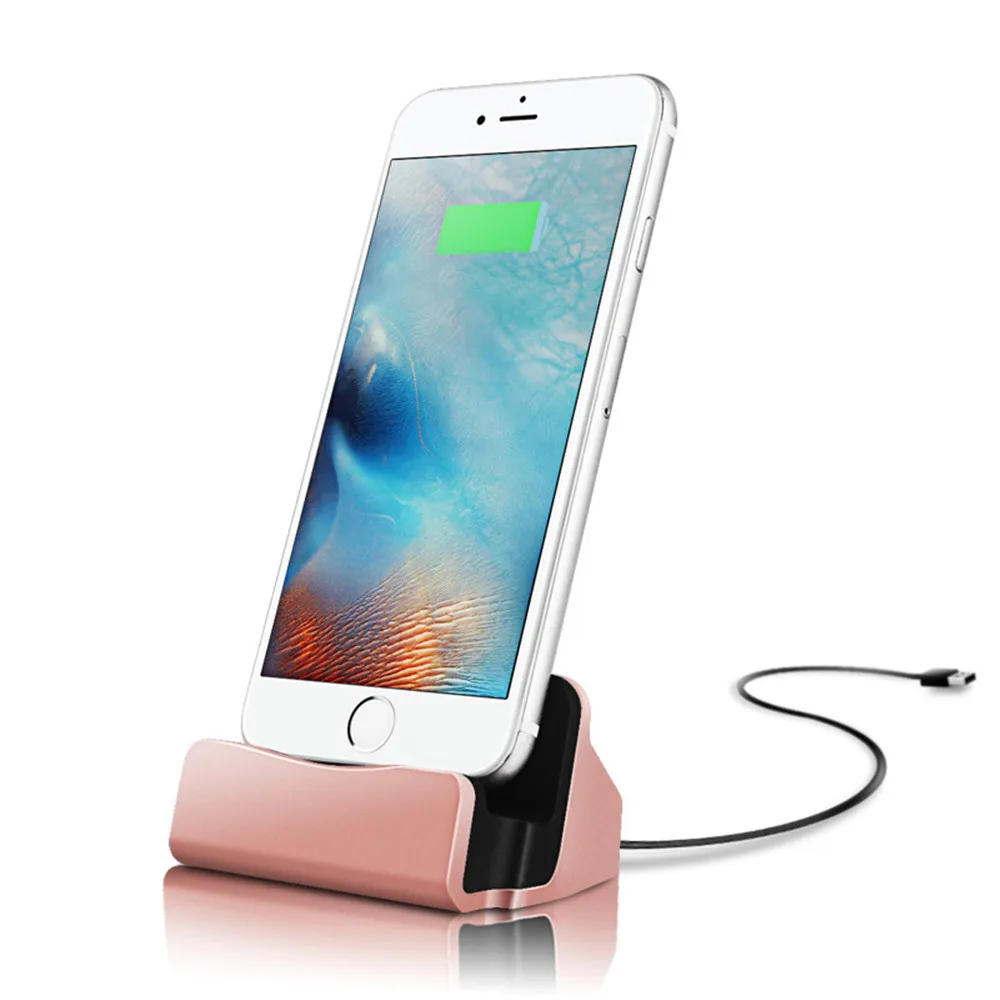Горячая зарядка Базовая док станция для iPhone X 8 7 6 USB кабель синхронизации Колыбель