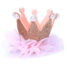 HTHL-Crown зажим для питомца собаки принцесса для ухода за домашними животными заколка для волос для домашних собак аксессуары для волос для маленьких средних собак головной убор для домашних животных Pro