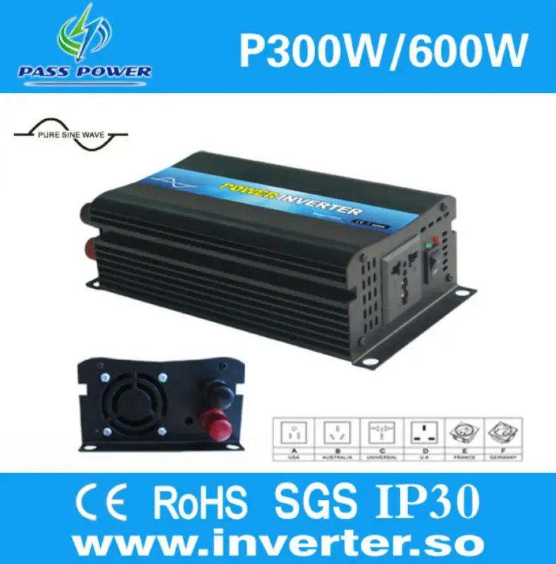 

Factory Direct Selling inverter 300W/12v/220v ,CE&SGS&RoHS&IP30 Approved