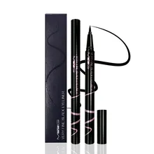 Yüksek Kalite Gözler Makyaj Likit Eyeliner Suya Dayanıklı 24 Saat Uzun ömürlü Siyah Eyeliner Kalem makyaj Göz Kalemi Kalem