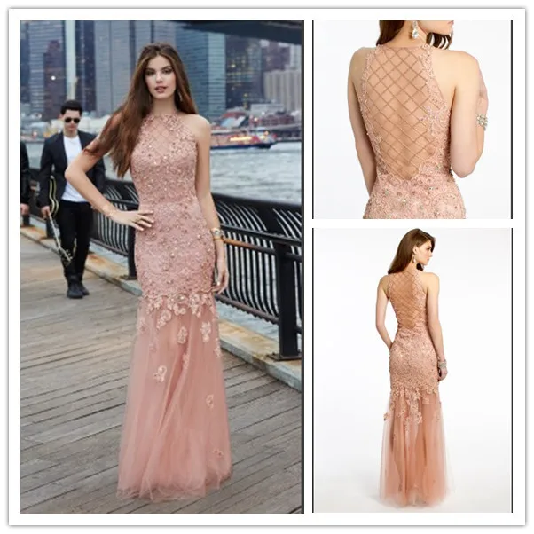 Blush Colored Prom Dresses