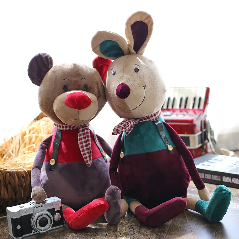 

Colorful 60cm Stuffed And Plush Dolls Fashion Kawaii Leg With Two Color Animals Plush Toys D272