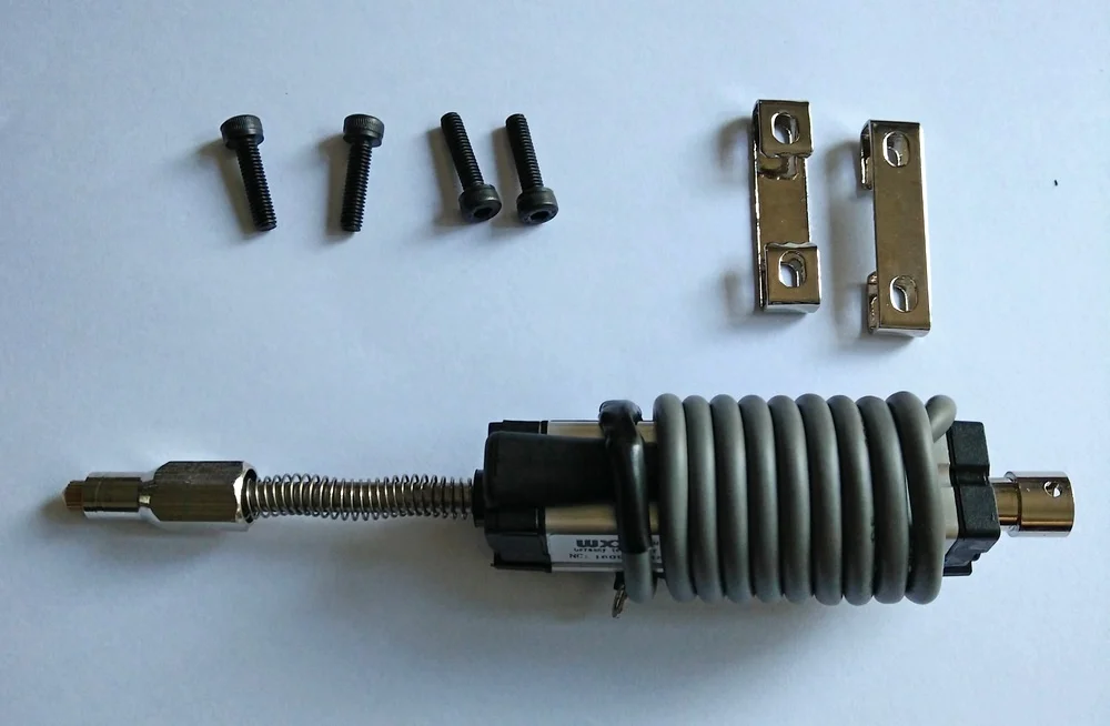Sensor de Deslocamento Potenciômetro para a Máquina de Moldagem por Injeção Linear Mini Régua Eletrônica 25mm Posição Transdutor Ktr - Image 3