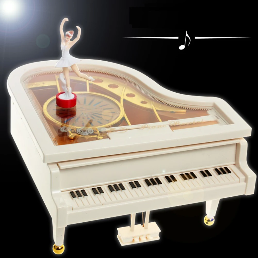Girl Ballet Dancer Piano Music Box For Elise Music ...