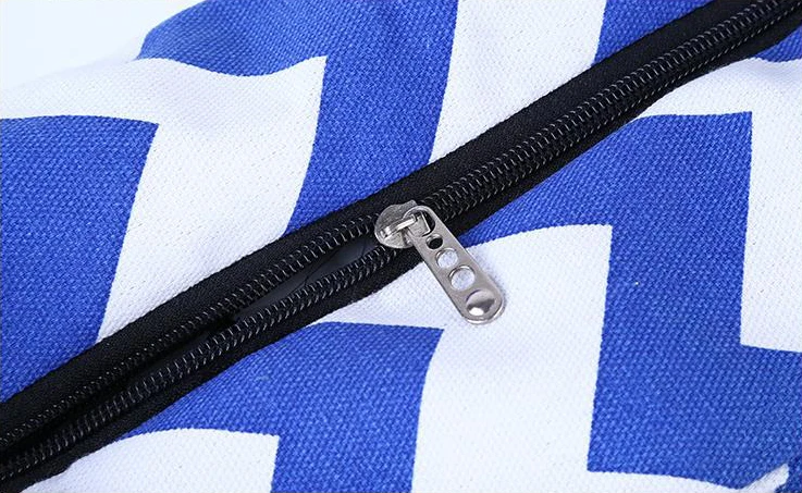 Bokinslon Hemp Rope Bags For Women Simple Cnvas Woman Crossbody Bag Wave Stripes Casual Ladies Bags Practical