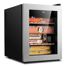 FK-90C коробка для увлажнения сигар Humidor термостатического хранения и влажности постоянный Электрический 33L увлажняющий сигары