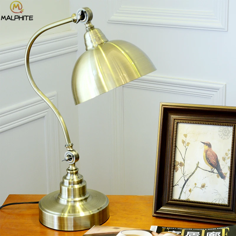 

Nordic Retro Eye Table Lamp American Students Learn To Read LED Desk Lamp Bedroom Bedside Table Light Luminaria Table Iluminaria