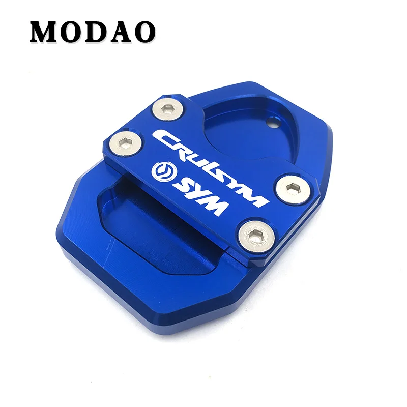 Blue Для SYM CRUISYM CRUISYM300 CRUISYM 300 GTS300 300i GTS300 мотоциклетная боковая подставка для расширения - Цвет: Blue