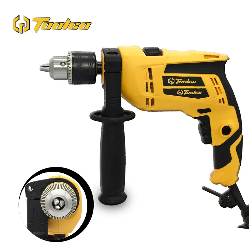 

TOOLGO Impact Electric Drill Multi-function Adjustable Speed Industrial Electric Woodworking Power Tool