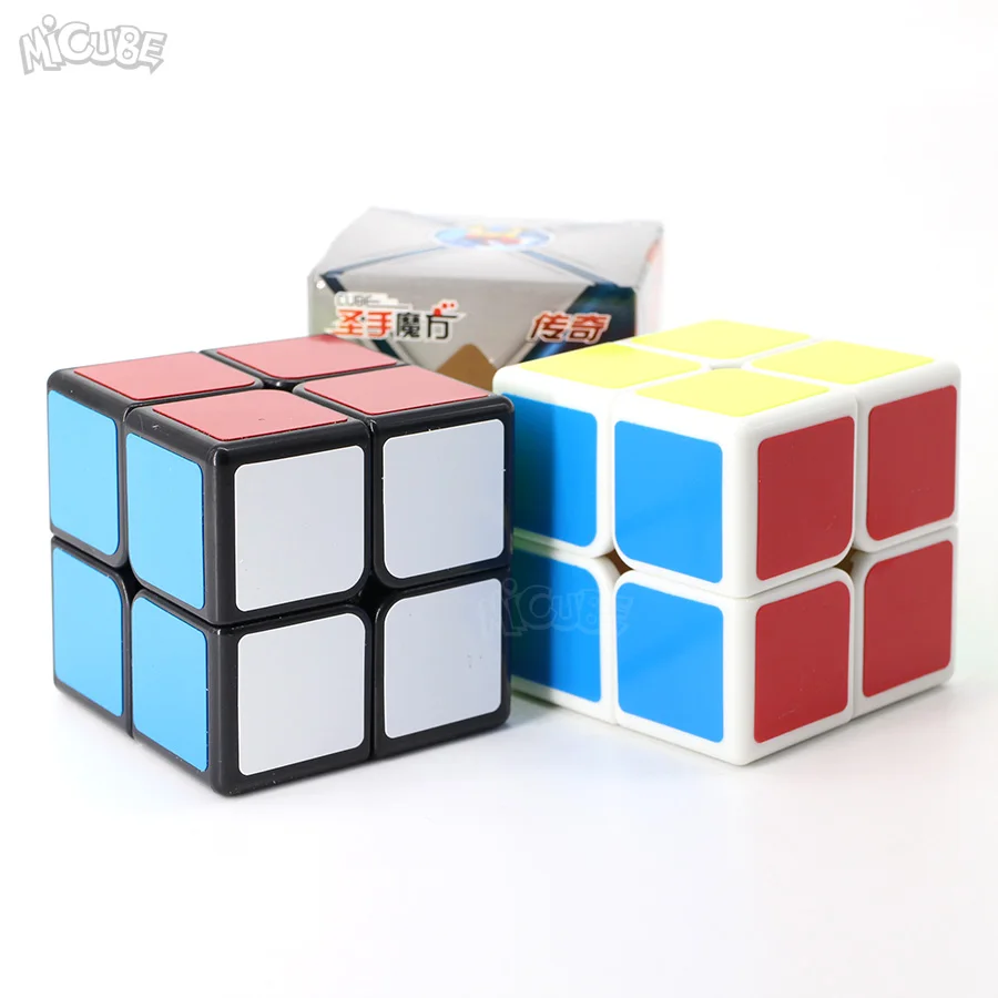 Shengshou Легенда 2x2x2 Magic Cube Скорость Пазлы 2 на 2 Cubo Magico 2x2 образования игрушки для детей анти-стресс