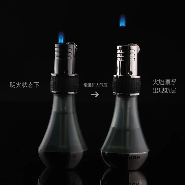 Jobon Creative wave fire Flying jack o ' фонарь газовые зажигалки новая странная