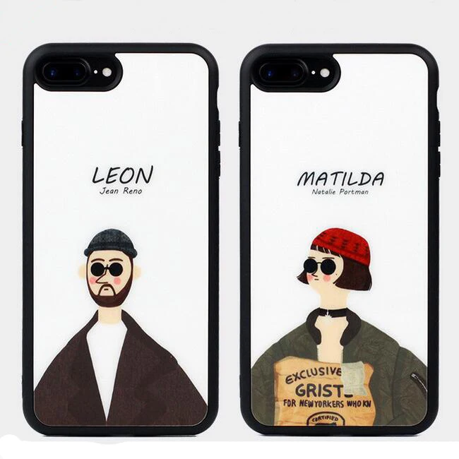 bilder für Hot Film Mörder Leon Matilda Handy Für iphone 6 6 S Plus 7 7 Plus Cartoon Rückseite schutz Fundas (SS0728) bilder für Hot Film Mörder Leon Matilda Handy Für iphone 6 6 S Plus 7 7 Plus Cartoon Rückseite schutz Fundas (SS0728)