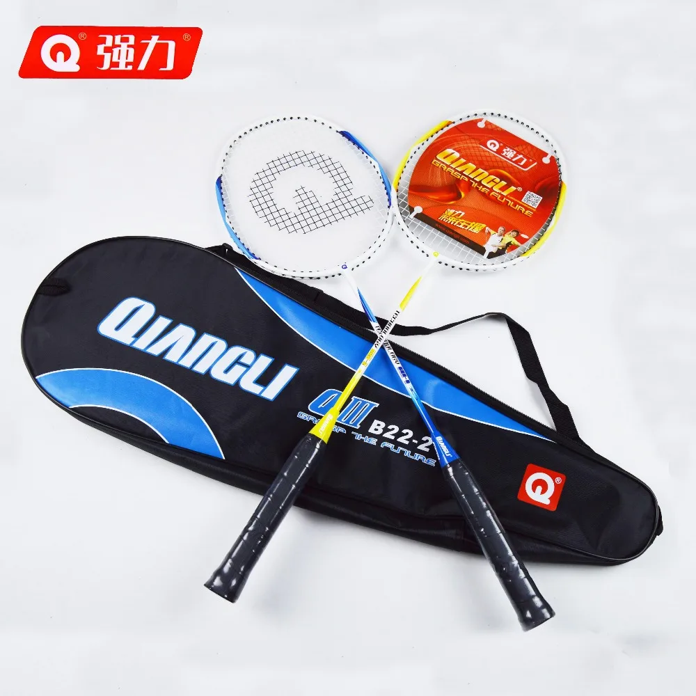 

2Pcs/pair Authentic Qiangli B22-2 Aluminum badminton racket badminton raquette badminton badminton rackets