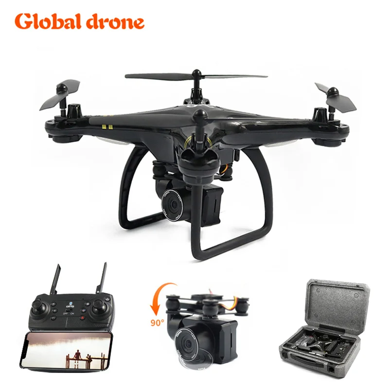 RCtown GW83 gps 5G wifi 1080P Дрон Профессиональный gps Дроны с камерой HD RC wifi FPV в режиме реального времени Квадрокоптер - Цвет: 3 battery