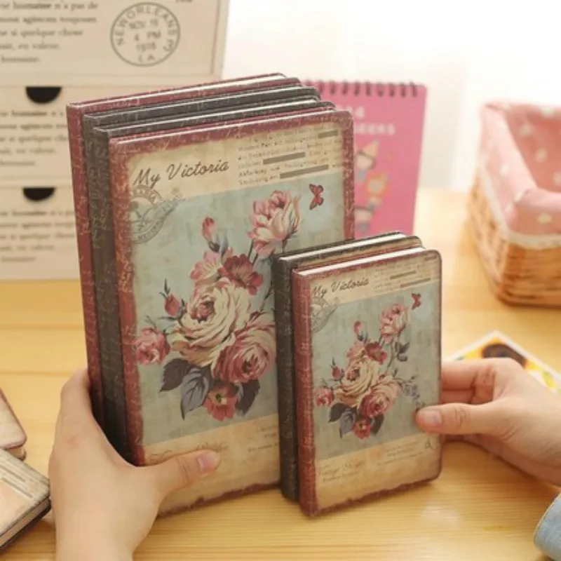 

Creative Retro Student Notebook Hard Surface Notebook Diary