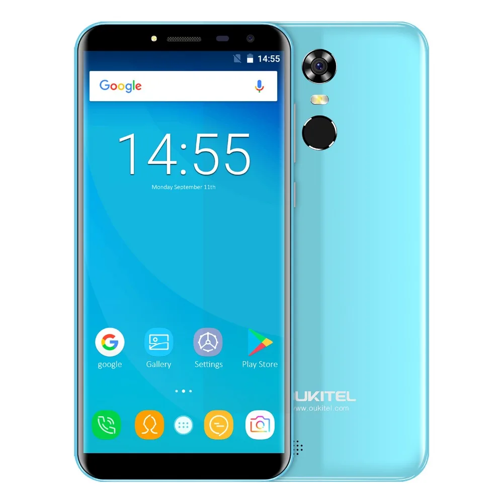 Oukitel C8 5 &quot18:9 Бесконечность Дисплей Android 7 0 MTK6580A 4 ядра смартфон 2G Оперативная