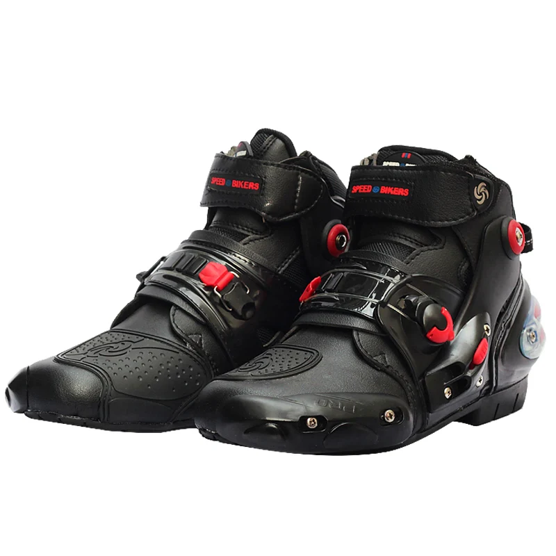 

Short Motorcycle boots automobile race shoes summer breathable racing motorcycle shoes corporality bumper
