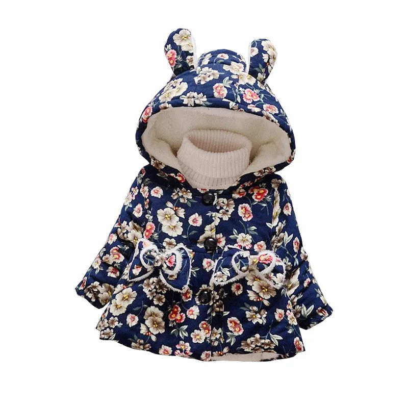 

BibiCola Girls Autumn Winter coat Children Winter Jackets for Girls Clothing for Infant Jacket Clothes for Baby Girls Kids