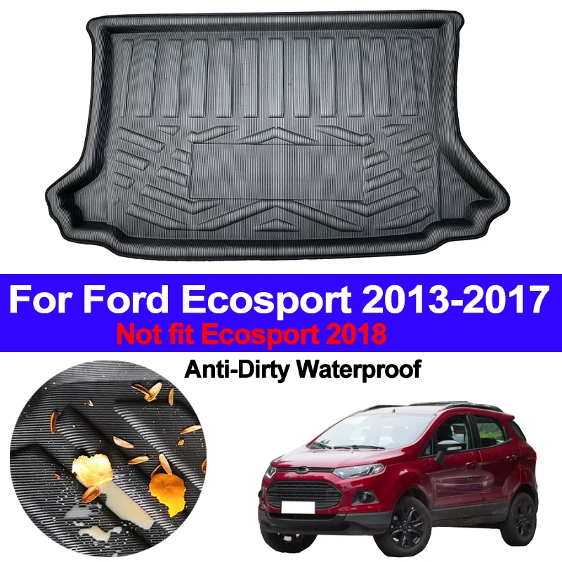 Автомобильный задний коврик для багажника напольный коврики багажа Ford Ecosport 2013 2014