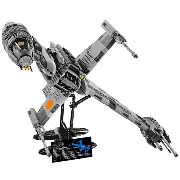 Star Wars Series The B-wing Starfighter Mobile Building Block 1487Pcs Bricks Compatible With Legoings Star War 10227