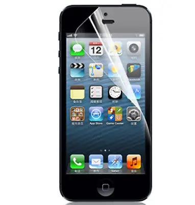 Sinbeda 10 шт. = 5 передняя + Задняя панель для Apple iPhone 5S 5C SE прозрачная защитная пленка