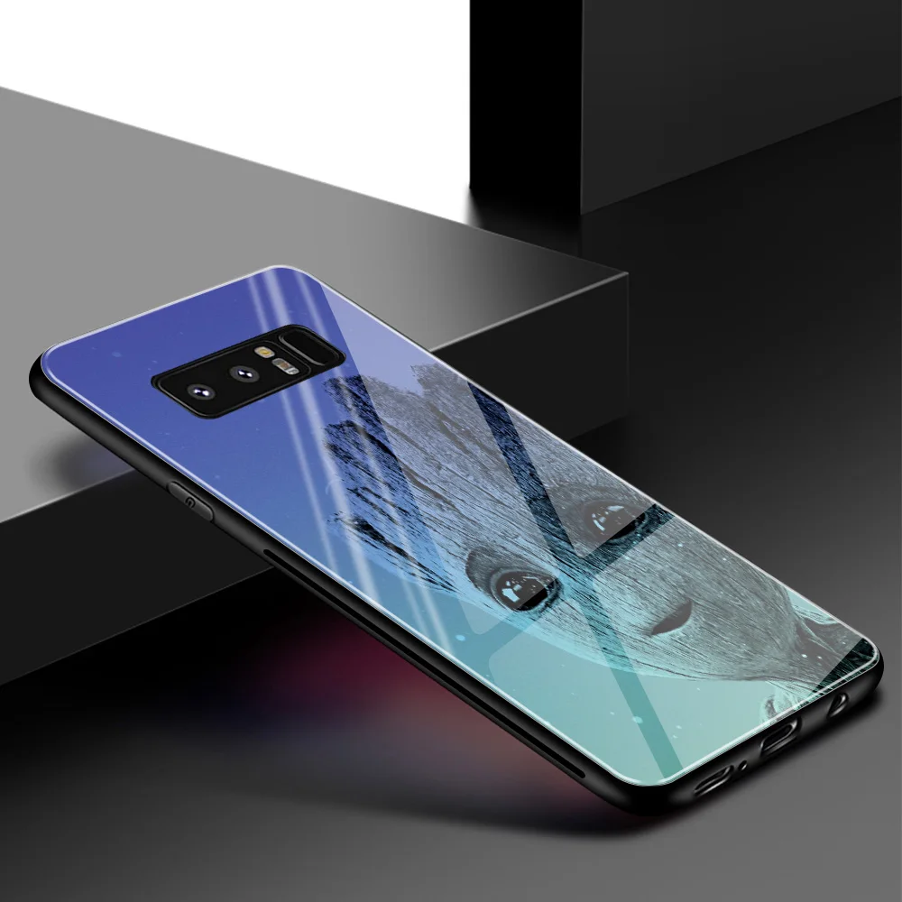 Чехол для samsung S9 чехол Стекло милый есть Грут чехол для samsung Galaxy Note 8 Note 9 10 S8 S9 S10 плюс S10 lite