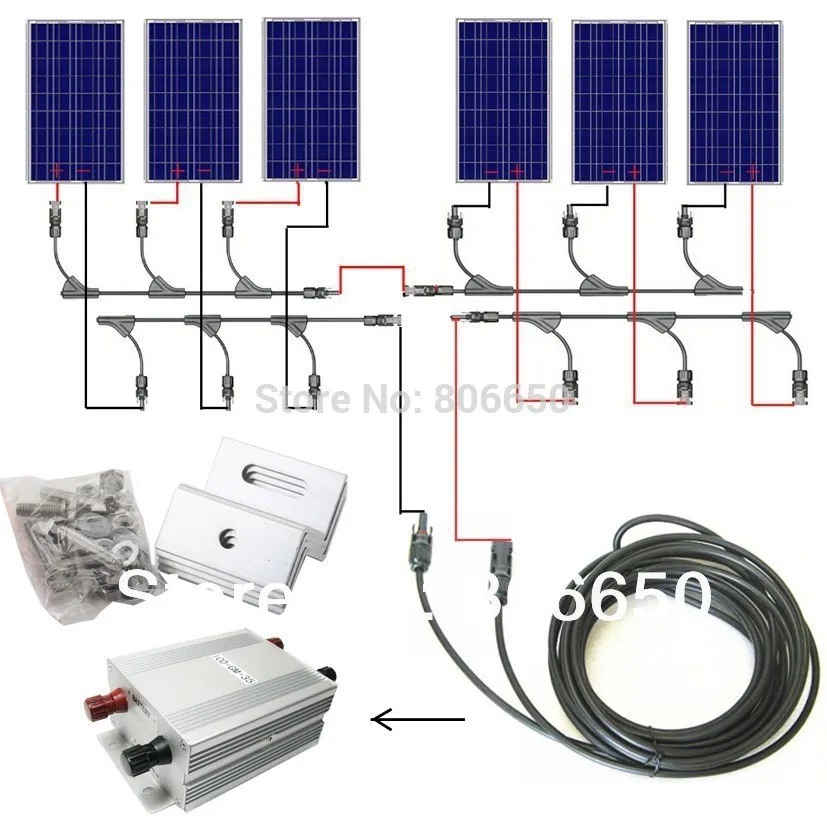AU EU USA Stock Complete Kit 600W Solar Panel Cells Off Grid System, 600w Solar System for Home, Free Shipping au eu usa stock complete kit 600w solar panel cells off grid system 600w solar system for home free shipping