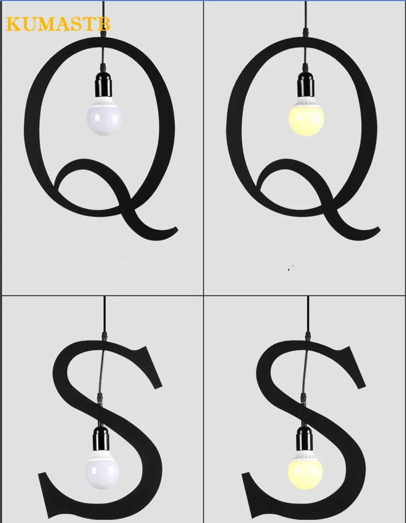 Letters Light Fixture 14